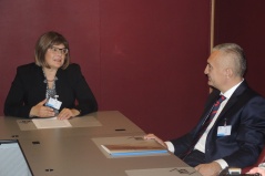 13 October 2014 The National Assembly Speaker in meeting with the Albanian Parliament Speaker 